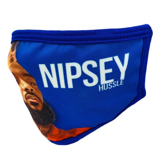 Nipsey Hussle Face Mask Double Sheet Reusable - Picture 2 of 5